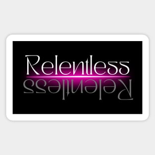 Relentless Sticker